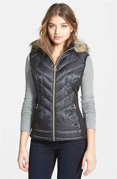 michael kors vest for women|Michael Kors down vest women.